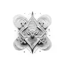 sand tattoo design idea