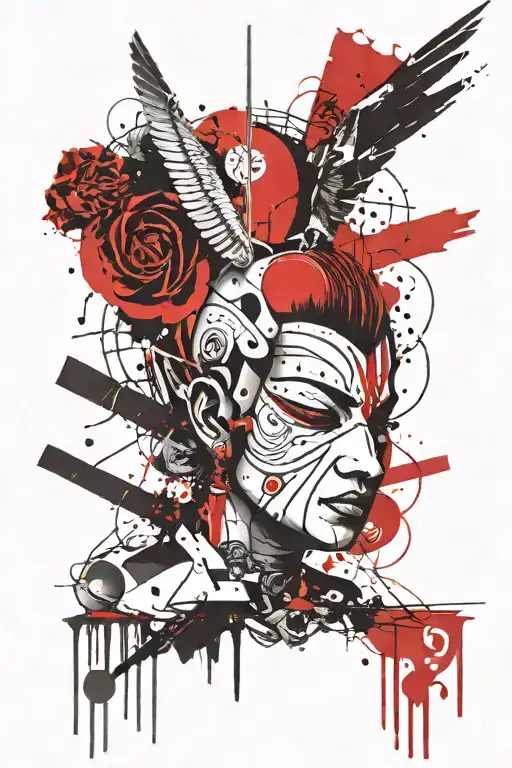 osiris surrender tattoo design idea