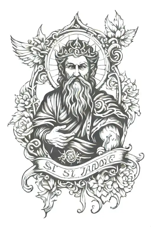 St. Jude Thaddeus tattoo design idea
