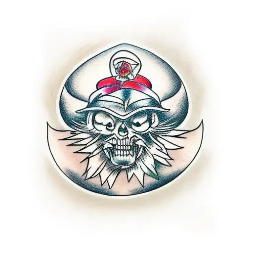 Sandman tattoo design idea