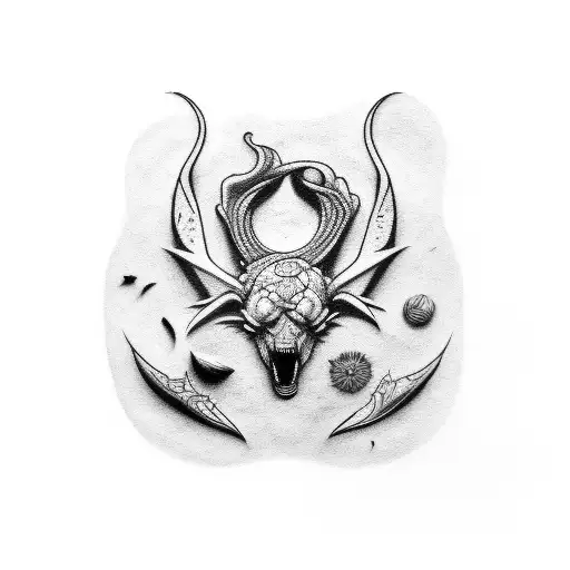 Sandman tattoo design idea