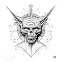 Sandman tattoo design idea