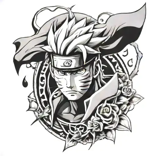 pain naruto inspired tattoo tattoo design idea