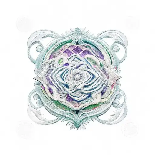 scritta good vibes, 3 farfalle e ilsole tattoo design idea