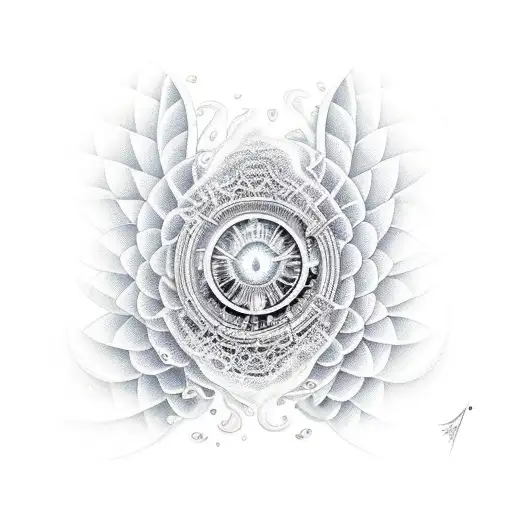 good vibes farfalle sole tattoo design idea