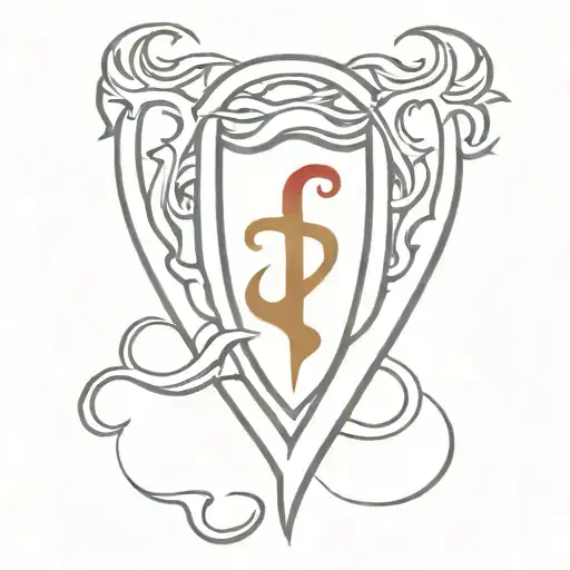 astra beer, astra beer logo, red heart, anchor, flames tattoo design idea