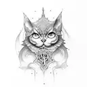 calligraphy with gothic style by Ayda letters  tattoo design idea