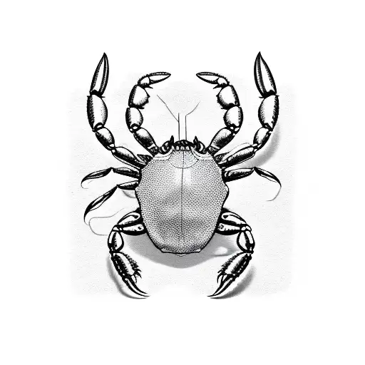 crab tattoo design idea