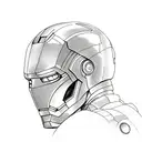 Ironman triathlete tattoo design idea