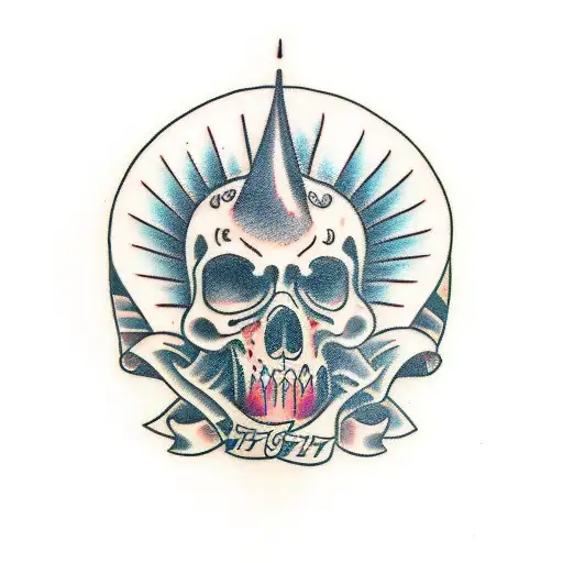 wrath tattoo design idea