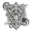 Stephen king hp lovecraft horror tattoo design idea