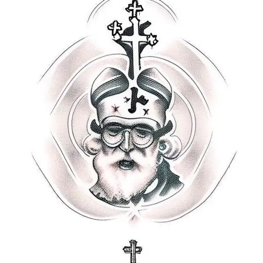 Brno St. Peter and Pavel Church tattoo design idea
