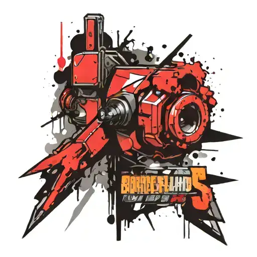 borderlands tattoo design idea