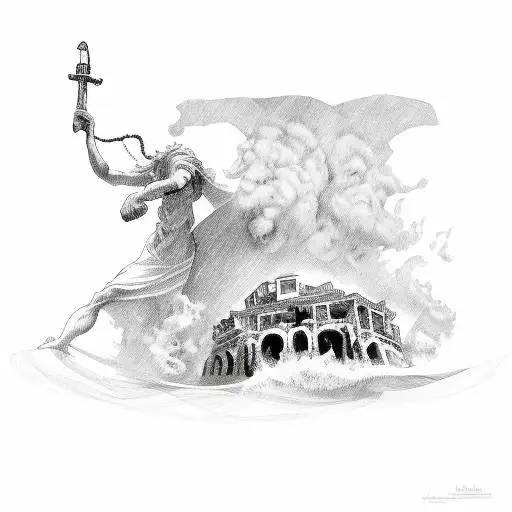 greek with Hope tattoo design idea