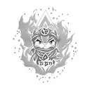 inazuma eleven mark evans tattoo design idea