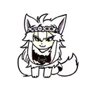 viking wolf tattoo design idea