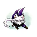 viking wolf tattoo design idea