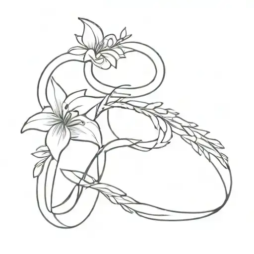 word yara and eternal love tattoo design idea