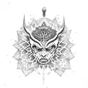 Beelzebub tattoo design idea