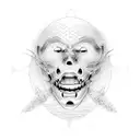 aphex twin tattoo design idea