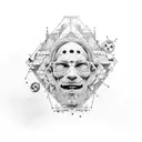 aphex twin tattoo design idea