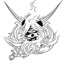 espada tattoo design idea