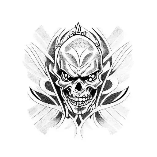 Seven Deadly sins envy tattoo design idea