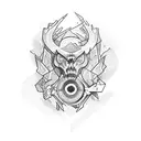 arctic monkeys tattoo design idea