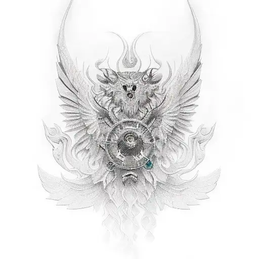 Romania tattoo design idea