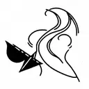 Witchcraft tattoo design idea