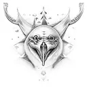 seringa com skate dentro do cilindro tattoo design idea