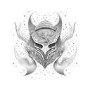 seringa com skate dentro do cilindro tattoo design idea