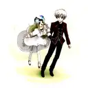 Rose and Wolf tattoo design idea