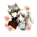 Rose and Wolf tattoo design idea