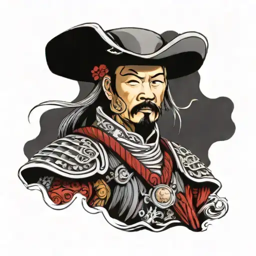 conquistador tattoo design idea
