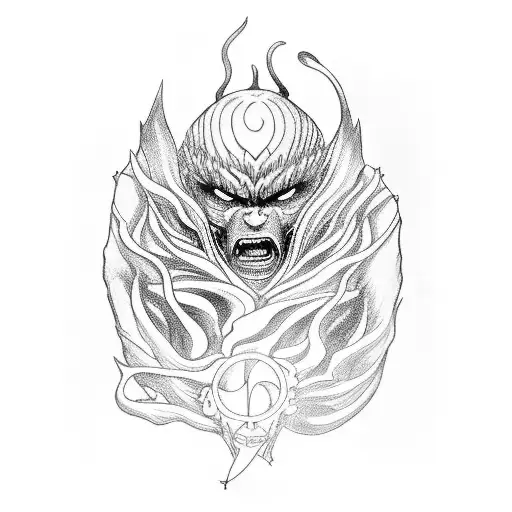 berserk guts and griffith tattoo design idea