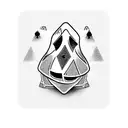 RISK BOARDGAME CARD WITH THE THREE FIGURES, DICES AND THE SKULL OF A T REX PIECE ON SHOULDER tattoo design idea