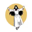 Jesus no antebraço  tattoo design idea