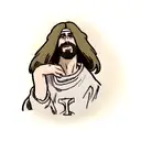 Jesus no antebraço  tattoo design idea