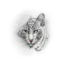 wine tattoo design idea