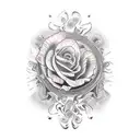 wine tattoo design idea