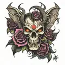 sin of pride  tattoo design idea
