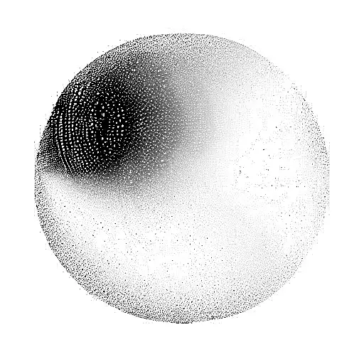 disco ball tattoo design idea