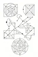 boredom symbol tattoo design idea