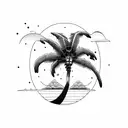 surfer tattoo design idea