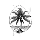 surfer tattoo design idea