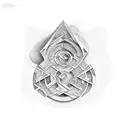 Labyrinth tattoo design idea