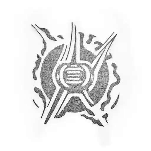 gas pump saying high octane fire aggressive  tattoo design idea