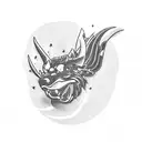 gas pump saying high octane fire aggressive  tattoo design idea