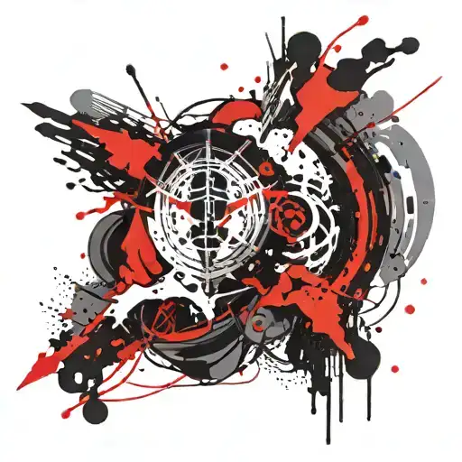 stoic virtues tattoo design idea